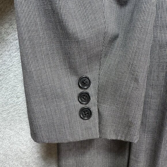 Corneliani Jacket Extra Fine Virgin Wool 46 US Made in Italy Gray Blazer - Picture 9 of 15